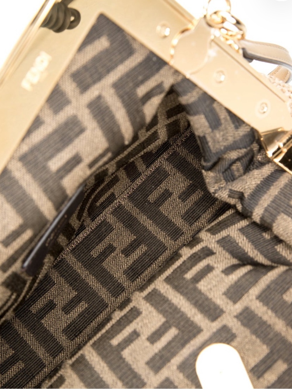 Fendi Raffia First Small Bag - Picture 4 of 5
